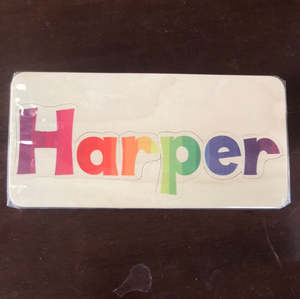 Clearance Name Puzzles: Prototype - Harper