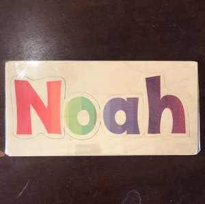 Clearance Name Puzzles: Second - Noah