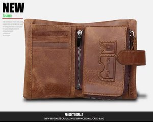 Products: Leather Wallet style 4 - Kiwi Merino and More