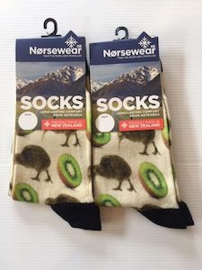 Digitally printed Merino Wool Socks - Kiwi Merino and More