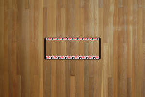 Number Plate Surrounds: Maori Pattern Number Plate Surrounds