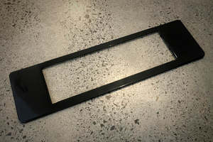 Number Plate Surrounds: NZW80 Blank Winged Number Plate Surrounds