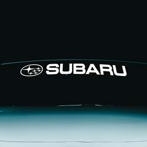 Stickers: Automotive Windscreen Banner Stickers