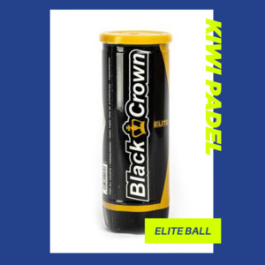 Products: BLACK CROWN - Elite Padel Balls - Kiwi Padel