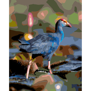NZ Native Birds: Pukeko