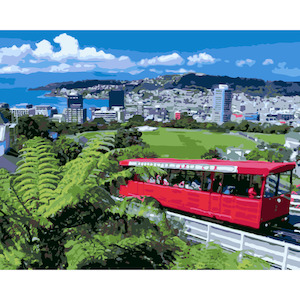 NZ Landscapes: Wellington Cable Car