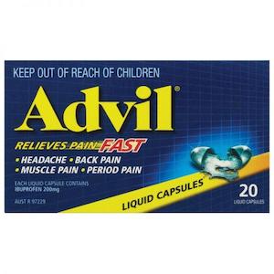 Advil: Advil Liquid Capsules 20