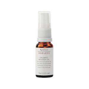 Anti Aging Treatments: Natio Ageless Rosehip Oil Cold Pressed 15ml
