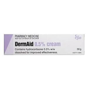 Anti Itch: DermAid 0.5% Cream 30g