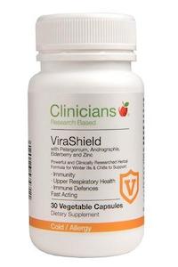 Anti Viral Complex: Clinicians ViraShield Capsules 30