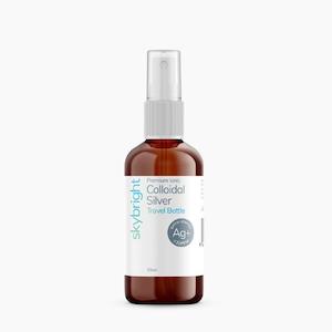 Antibacterial: SKYBRIGHT Colloidal Silver Travel Bottle 100ml