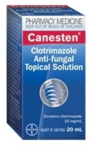 Antifungal: Canesten Clotrimazole ANTI-FUNGAL Topical Solution 20ml