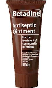 Antiseptic: BETADINE Antiseptic Ointment 65g