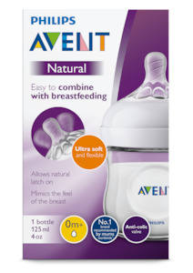 Baby Colic Reflux: Philips Avent Natural Bottle 125ml