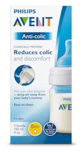 Baby Colic Reflux: Philips Avent Anti-Colic Bottle 125ml 1 Pack