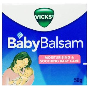 Baby Decongestants: VICKS Baby Balsam - 50g