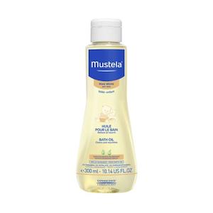 Baby Hair Body Wash: Mustela Bath Oil 300ml