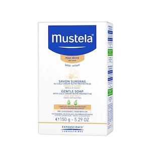 Baby Hair Body Wash: Mustela Nourising Soap with Cold Cream 150g