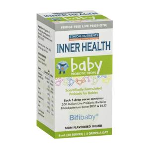 Baby Medicines Treatments: Inner Health Plus Baby Probiotic Drops 8ml