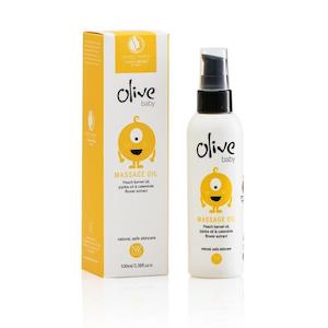 Baby Moisturisers Oils: Olive Baby Massage Oil 100ml
