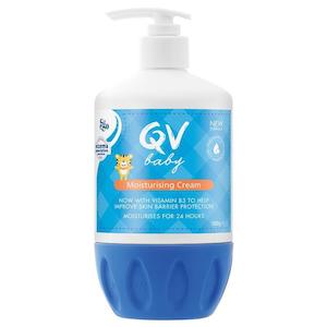 Baby Moisturisers Oils: EGO QV Baby Moisturising Cream Pump 500g