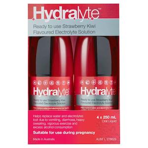 Best Sellers: Hydralyte Effervescent Strawberry Kiwi 4 x 250ml