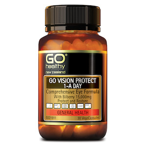 Bilberry: Go Healthy Go Vision Protect 30 Capsules