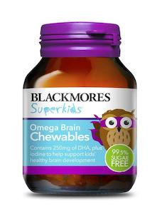 Blackmores: Blackmores Superkids Omega Brain Chews 50s