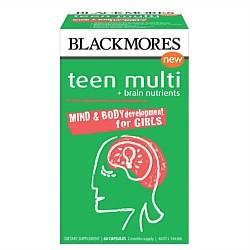 Blackmores: Blackmores Teen Multi for Girls Capsules 60