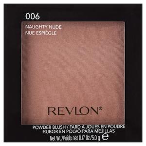 Blush Contouring: Revlon Powder Blush Naughty Nude