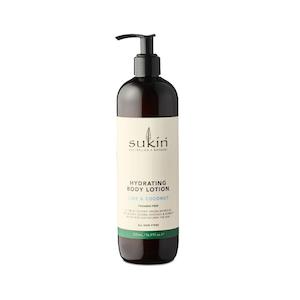 Body Care: Sukin Hydrating Body Lotion Lime & Coconut 500ml