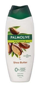 Body Cleansers Scrubs: Palmolive Naturals Shea Butter Body Wash With Moisturising Milk 500ml