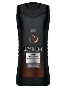 Body Cleansers Scrubs: LYNX XL Shower Gel Dark Temptation 400ml