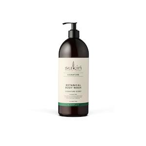 Body Medicated Skincare: SUKIN BOTANICAL BODY WASH PUMP 1L