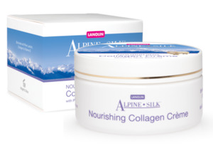 Body Moisturisers Creams: Alpine Silk Pure White Nourishing Collagen Crème 100g