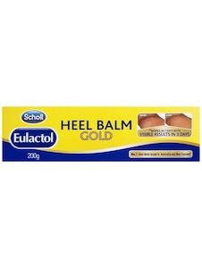 Body Hands Feet: SCHOLL EULACTOL Heel Balm Gold 200g