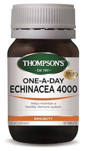 Echinacea: Thompson's Echinacea 4000 One-A-Day Tablets 30