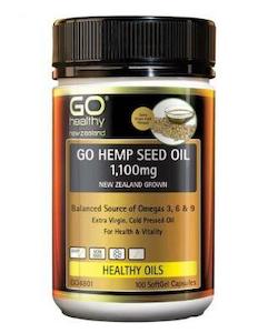 Eye Health: Go Hemp Seed 100 Capsules