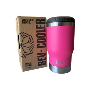Cooler Bros - Beverage Cooler Hot Pink - Kiwipong