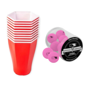 Red Cups 50pk Kiwipong Suppliers NZ