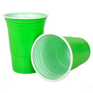 Green Cups 50pk Kiwipong Suppliers NZ