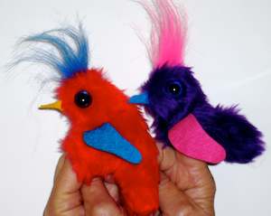 Rhyme Packs: Two Little Dickie Birds (Finger Puppets & Nursery Rhyme Chart)