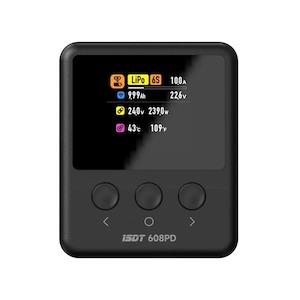 ISDT 608PD DC 240W Smart Charger with DC/USB Input - KiwiQuads