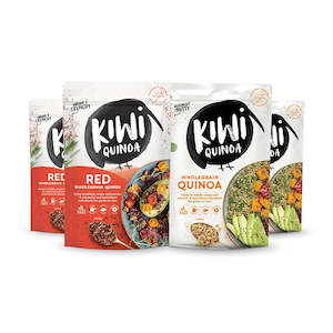 Kiwi Red Quinoa and Kiwi White Quinoa