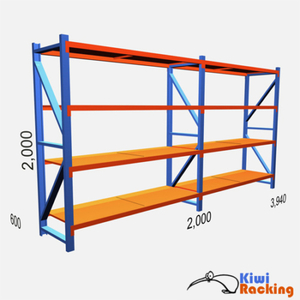Products: 300kg Shelving 2 x 2 x .6 – Upright