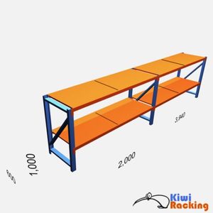 Products: 300kg Workbench – 1m high – Full Bay (1 x 2 x .6)