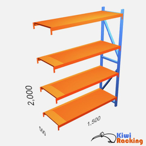 Products: 100kg Shelving – Triple bay unit (2 x 4.4 x .5)