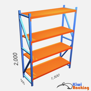 100kg Shelving 2 x 1.5 x .5 – Upright