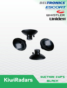 Products: Suction Cups Black Radar Detectors Kiwi Radars