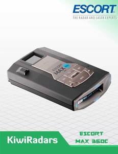Products: Escort MAX 360c Radar Detector - Kiwi Radars